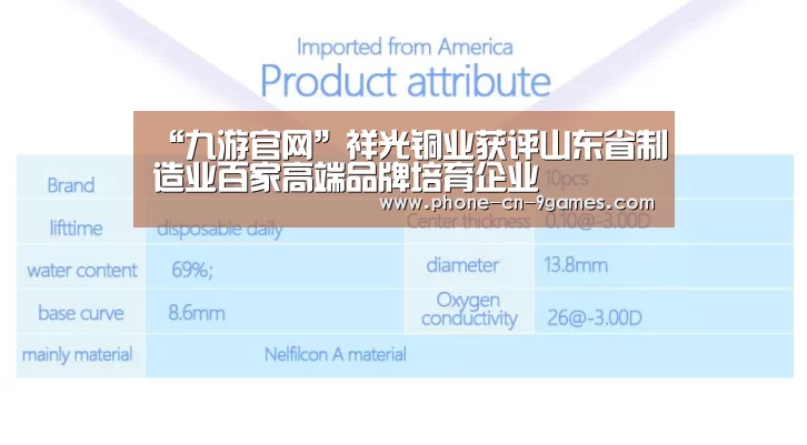 “九游官网”祥光铜业获评山东省制造业百家高端品牌培育企业(图2) 九游游戏